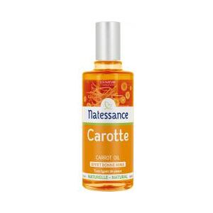 Natessance Huile de Carotte - Effet Bonne Mine - Flacon 50 ml