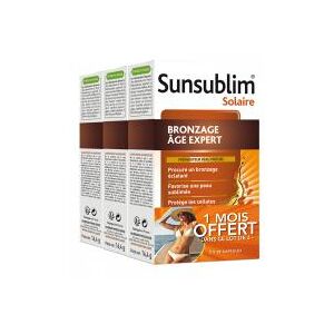 Nutreov Sunsublim Bronzage Âge Expert 28 Capsules Tripack - Lot 3 x 28 Capsules