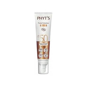 Phyt's Phyt'Solaire Fluide Protecteur SPF50 Bio 100 ml - Tube-Pompe 100 ml