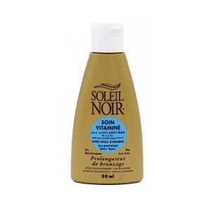 Soleil Noir Soin Vitaminé Après-Soleil Hydratant Prolongateur de Bronzage - Flacon 50 ml