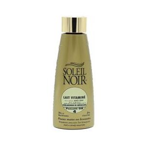 Soleil Noir Lait Vitaminé 4 Pailleté or Sublimateur de Bronzage - Flacon 150 ml