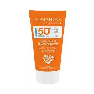 Alphanova Crème Solaire Bio Très Haute Protection SPF 50+ - Tube 50 g - Publicité