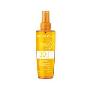 Bioderma Photoderm Huile Solaire Spf30 Peaux Sensibles - Spray 200 ml - Publicité