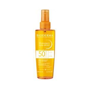 Bioderma Photoderm Huile Solaire Spf50+ Peaux Sensibles - Spray 200 ml - Publicité