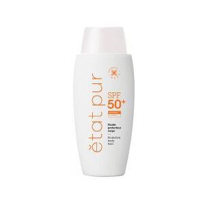 Etat Pur État Pur Protection Solaire Corps SPF 50+ 100% Minéral Texture Fluide Pour Toute la Famille. - Flacon 100 g