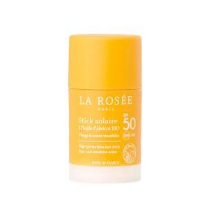 La Rosée Stick Solaire Spf50 à l'Huile d'Abricot Bio - Flacon Applicateur 18,5 g