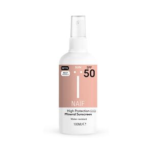 NAIF Naïf Crème solaire minérale spray UV 50 100 ml