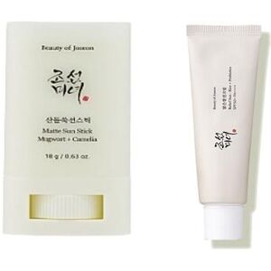 Beauty of Joseon Beauté de Joseon Matte Sun Stick SPF 50 PA++++ (18g)/ Crème Solaire Soulagement 50ml - Publicité