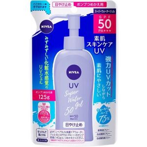 Kao Nivea Recharge Gel Aquatique UV 125g SPF50 PA+++ [Crème solaire visage et corps]