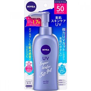 Kao Nivea UV Water Gel Pump 140g SPF50 PA+++ [Crème solaire visage et corps]