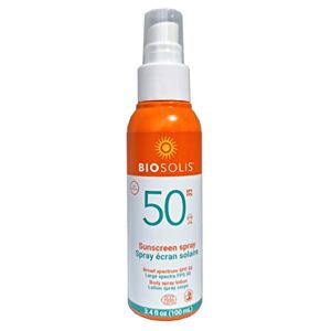 Biosolis Spray Solaire SPF50 100 ml - Publicité