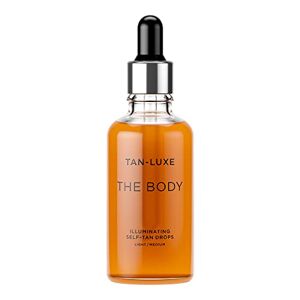 TAN-LUXE Tan Luxe THE BODY, légères/moyennes (50 ml) Ajoutez des gouttes de bronzage aux soins de la peau pour un bronzage corporel personnalisé, végétalien et sans cruauté envers les animaux - Publicité