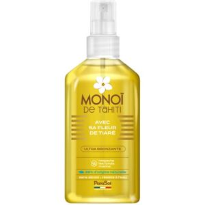 Parasol Spray Monoï de Tahiti avec Fleur de Tiaré, jaune, 125 ml (Lot de 1) - Publicité