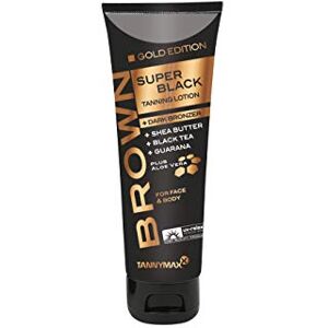 TannyMaxx Brown Super Black Gold Edition Tanning/Bronzing Lotion 125 ml - Publicité