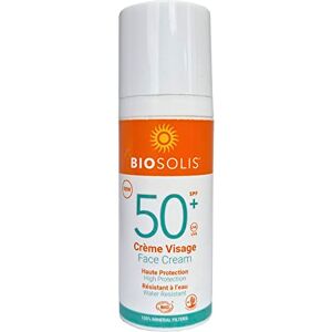 Biosolis Crème Solaire Visage SPF50+ 50 ml - Publicité