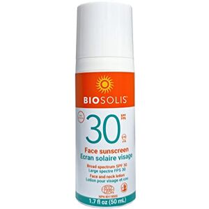 Biosolis Crème Solaire Visage SPF30 Anti-Âge 50 ml - Publicité