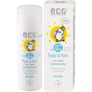 Eco Cosmetics : Baby & Kids Neutral Sonnencreme LSF 50 (50 ml) - Publicité
