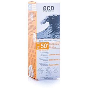 Eco Cosmetics : Surf & Fun Sonnencreme LSF 50+ getönt (50 ml) - Publicité