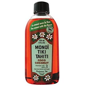 MONOI TIKI TAHITI Coco Bronzant Indice 3 - Publicité