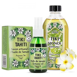 Tevi Tahiti Monoi après soleil  aloé 120ml - Publicité