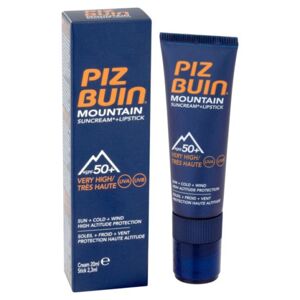 Crème solaire Piz Buin MOUNTAIN +STICK IP50 Bleu 20 ml/2,9 g Mixte