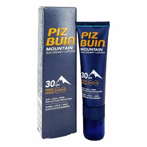 Crème solaire Piz Buin MOUNTAIN +STICK IP30 Bleu 20 ml/2,9 g Mixte - Publicité