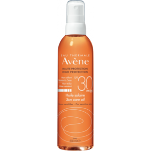 Avène huile solaire spf30 200ml - Publicité