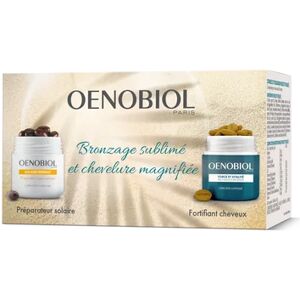 Oenobiol Duo Preparateur Solaire + Fortifiant Cheveux