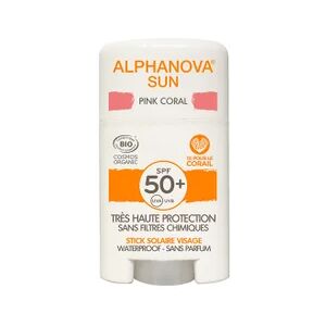 Alphanova Sun Bio SPF50+ Stick Pink Coral 12g - Publicité