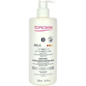 Topicrem Mela Lait Unifiant Ultra Hydratant SPF15 500ml