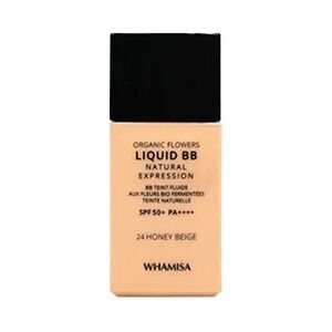 Whamisa Organic Flowers Liquid BB Cream Spf50 Honey 30ml