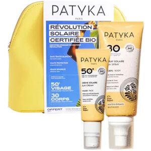 Patyka Kit Solaire Duo Creme Visage SPF50 et Creme Corps SPF30