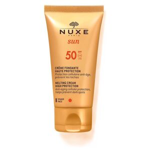 Crème fondante visage SPF 50 Nuxe Sun 50ML - Publicité