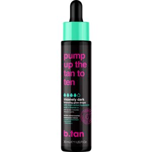 B.tan Gouttes autobronzantes super intenses Pump up the tan to ten... B.tan 30ML