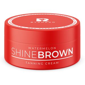 ByRokko Shine brown crème bronzante - Pastèque, 200 ml