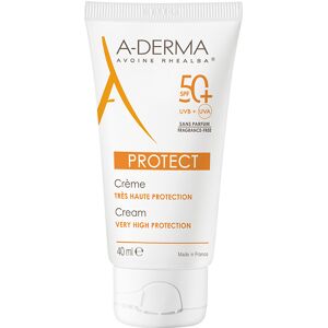 A-derma Protect - Crème Solaire SPF50+ Protection solaire visage