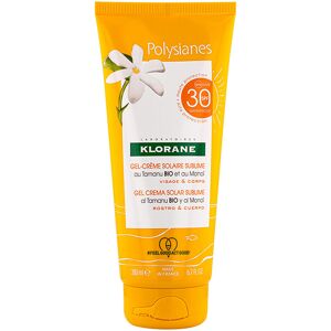 Klorane Gel-Creme Solaire Sublime Haute Protection SPF30 Protection solaire corps