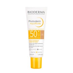 Bioderma PHOTODERM MAX Aquafluide teinte dorée SPF 50+ Protection solaire visage