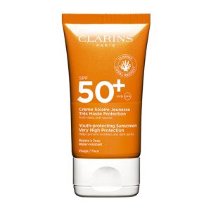 Clarins Creme Solaire Jeunesse Tres Haute Protection Visage SPF50+