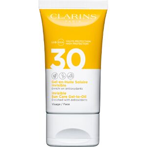 Clarins Gel-En-Huile Solaire Invisible SPF30 - Publicité