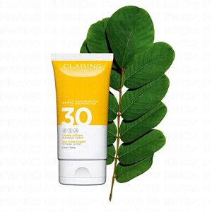 CLARINS Crème Solaire Corps UVA/UVB SPF30 tube 150ml - Publicité