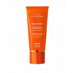 ESTHEDERM Bronz Repair - Soin protecteur anti-rides soleil fort 50ml - Publicité