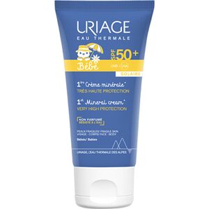 1ère Crème Minérale SPF50+ Bébé Uriage - Publicité