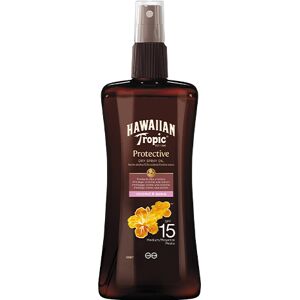 Huile Solaire Protectrice SPF15 Hawaiian Tropic 200ml - Publicité