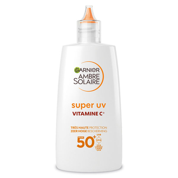 Garnier Ambre Solaire Super Uv Vitamine C Fluide Anti-Taches SPF 50+ 40ml