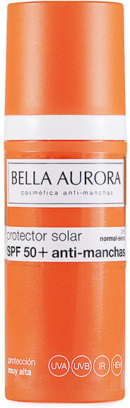 Bella Aurora Fluide Solaire Anti-Tâches Peaux Normales à Sèches SPF50+ 50ml