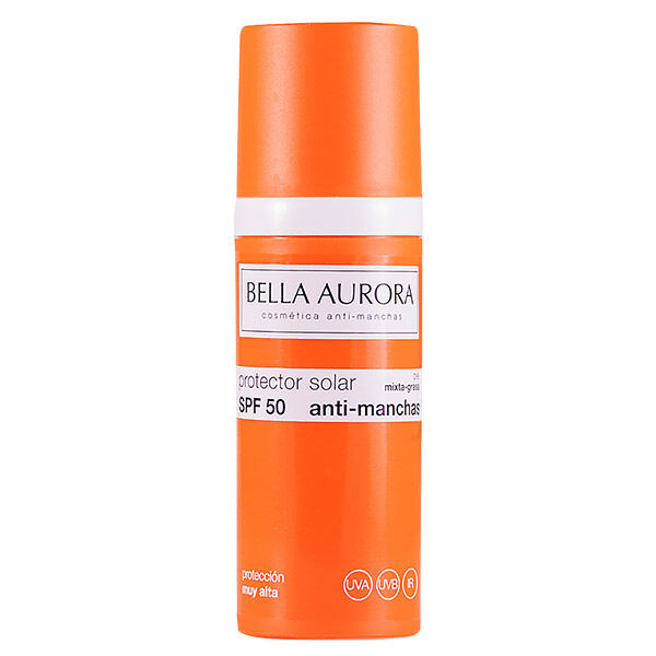 Bella Aurora Gel Solaire Anti-Tâches Peaux Mixtes à Grasses SPF50+ 50ml