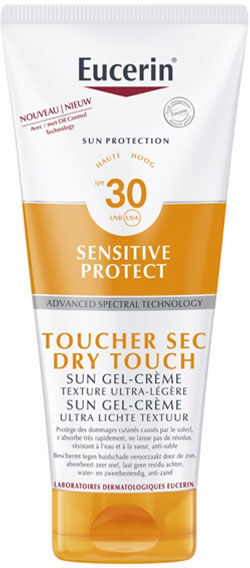 Eucerin Sun Sensitive Protect Gel-Crème Toucher Sec SPF30 200ml