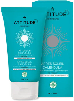 Attitude Gel Fondant Après-Soleil Menthe & Concombre