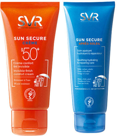 SVR Sun Secure Coffret Crème SPF50+ 50ml et Après-Soleil 50ml Offert